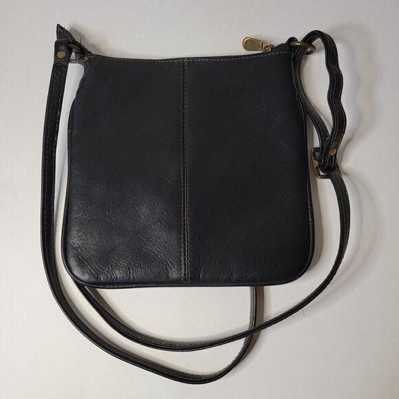 Le Donne Leather Collection Crossbody Bag - Great Minimalist Grab and Go Bag - Picture 4 of 7